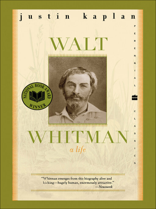 Title details for Walt Whitman by Justin Kaplan - Wait list